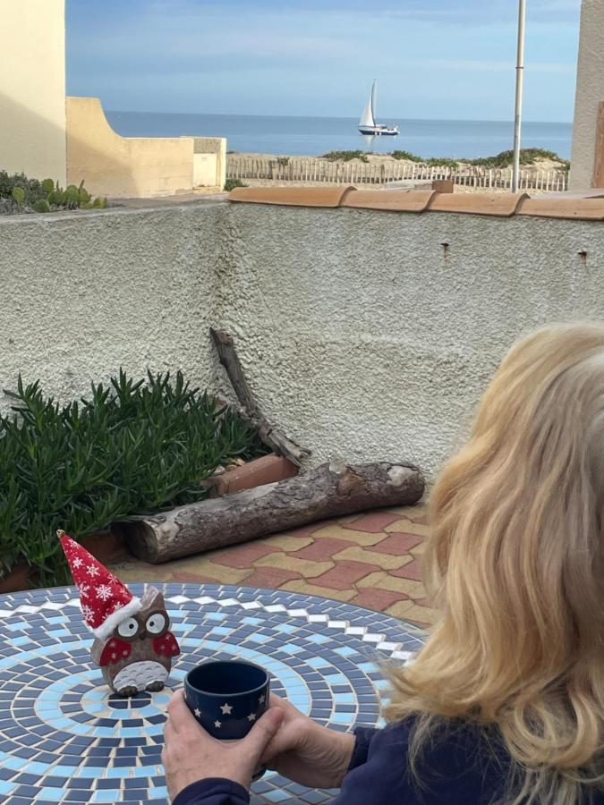 Ferienhaus In Residence Naturiste Direkt Am Strand Leucate Exteriör bild