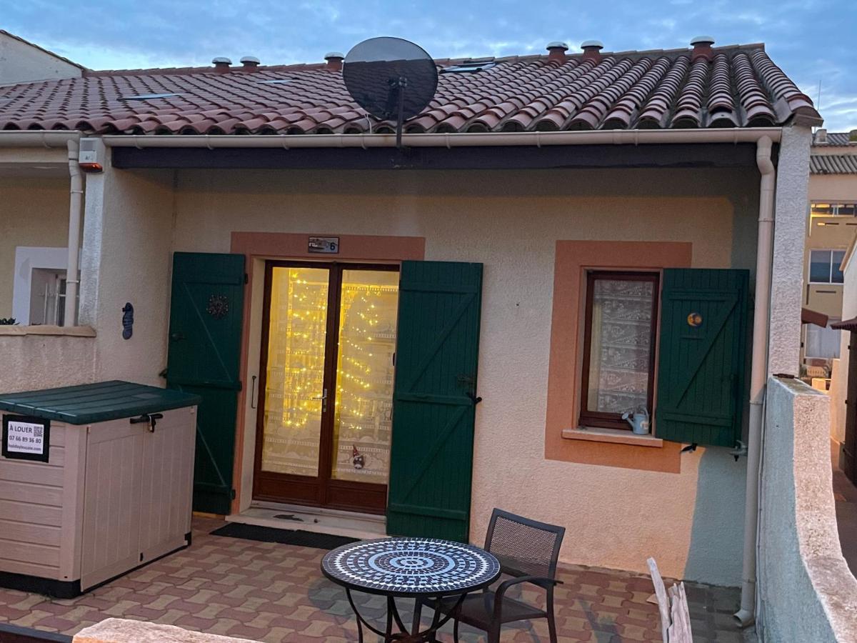 Ferienhaus In Residence Naturiste Direkt Am Strand Leucate Exteriör bild
